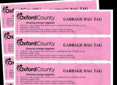 Smartphone app makes buying Oxford County bag tags easier
