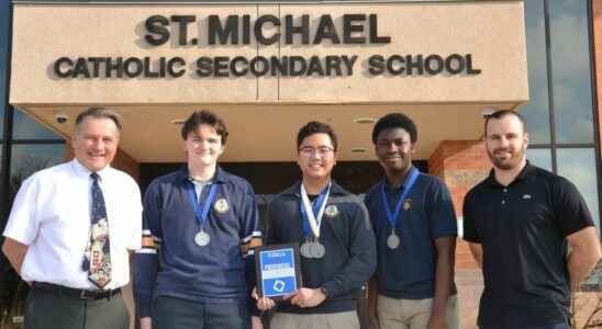 St Mikes students celebrate recent success at provincial business competition