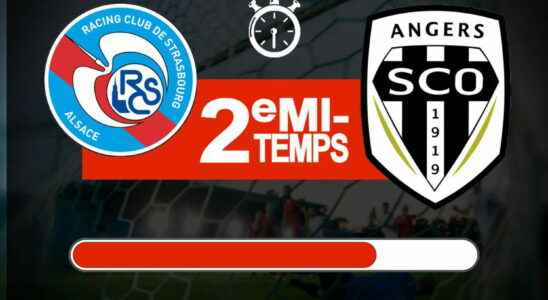 Strasbourg Angers RC Strasbourg leads in the score the