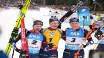 The skiing speed of Norwegian mens biathlon improved in a