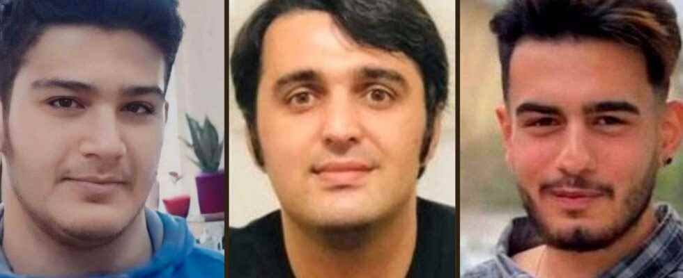 The three Iranian men confessed under torture