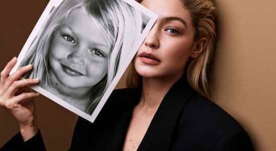 This cute campaign features photos of child stars