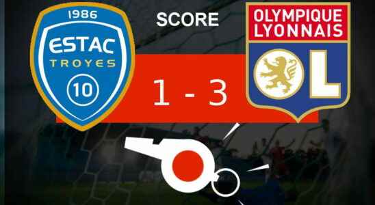 Troyes Lyon defeat for ESTAC Troyes the summary of