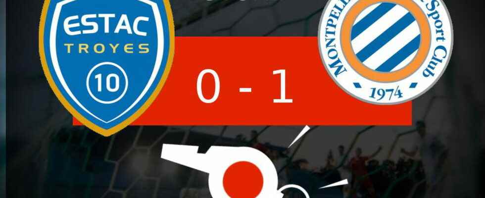 Troyes Montpellier ESTAC Troyes misses out the summary of