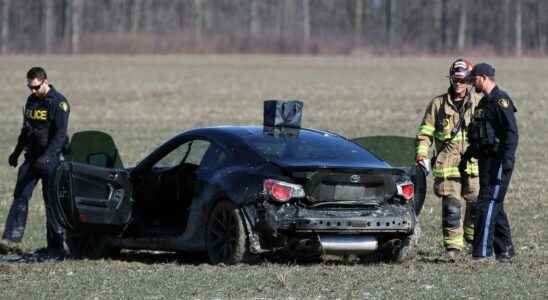 Unconscious driver crashes into field near Petrolia