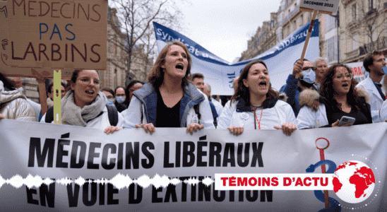 What is happening with liberal doctors in France
