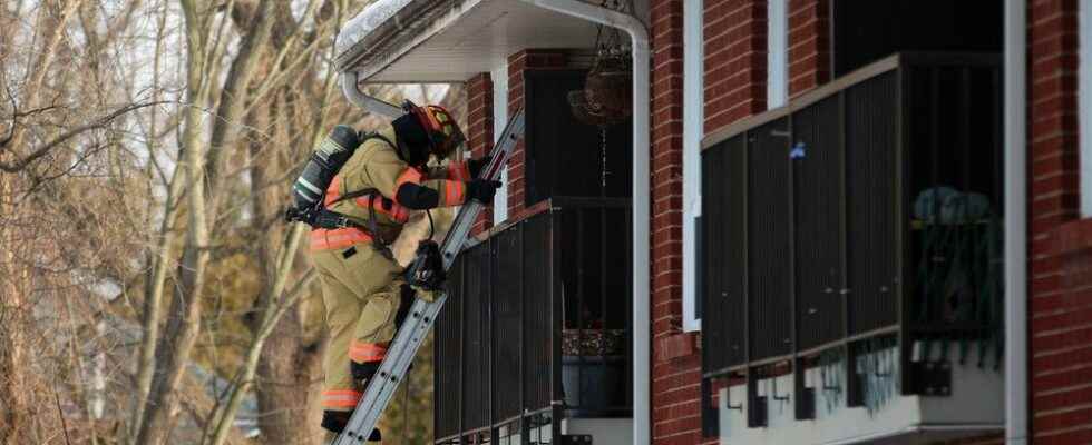 Woman rescued by fire crews as blaze breaks out in